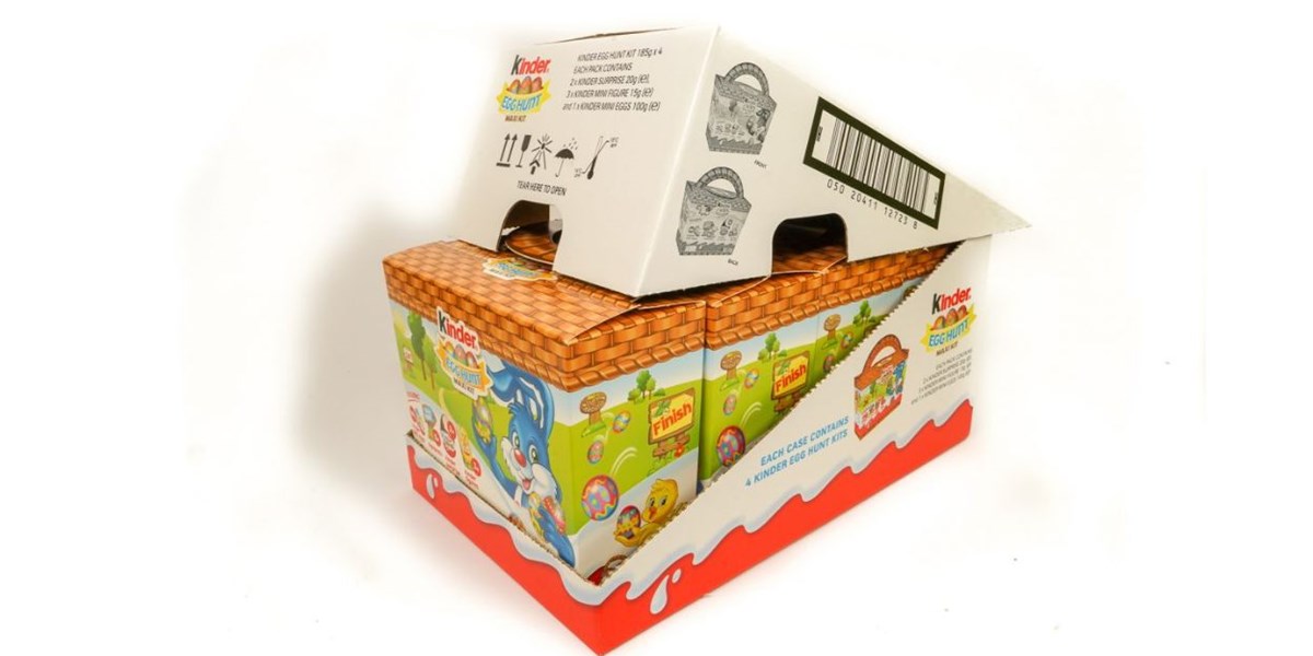 Kinder Chocolate CDU Display Box
