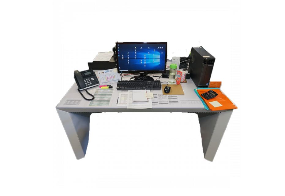 Cardboard Office Desk
