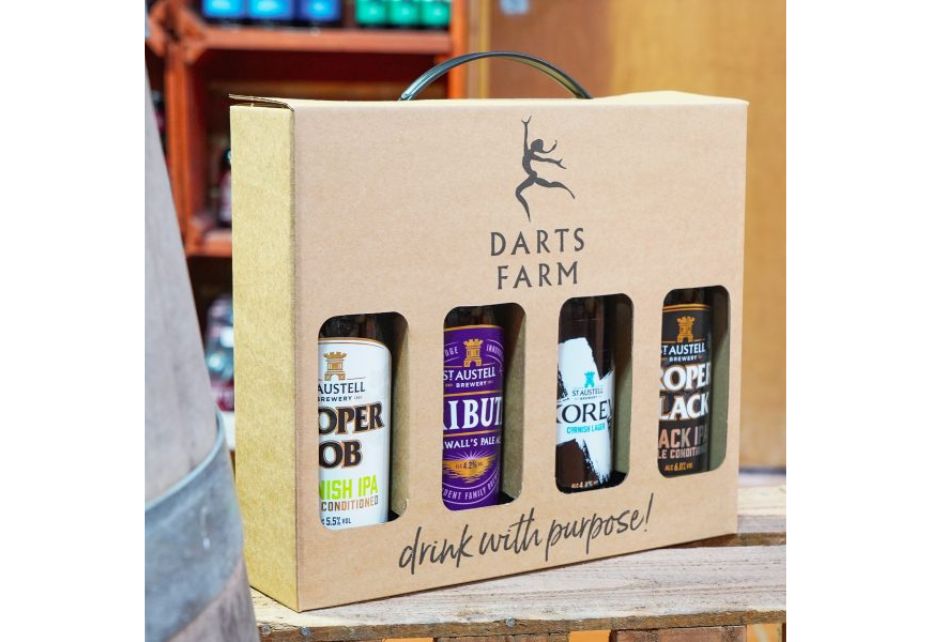 Gift pack bottled beers packaging