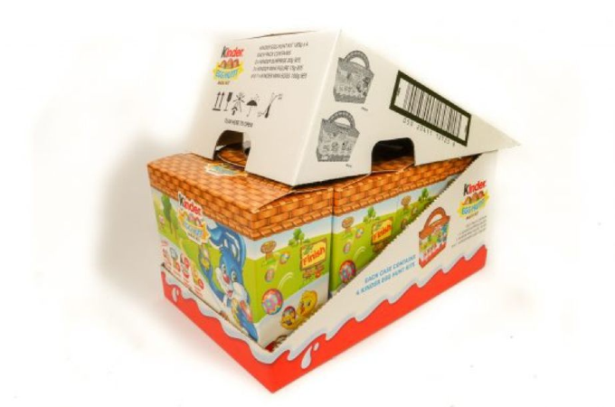 Kinder Chocolate CDU Packaging Box