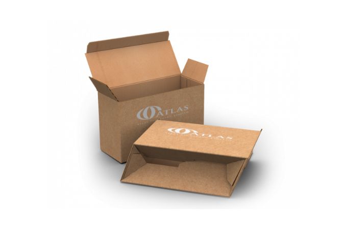 Crash lock packaging box