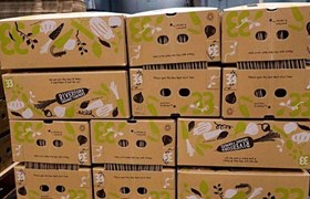 Veg produce packaging boxes