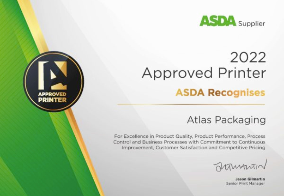 Asda approved printer 2022