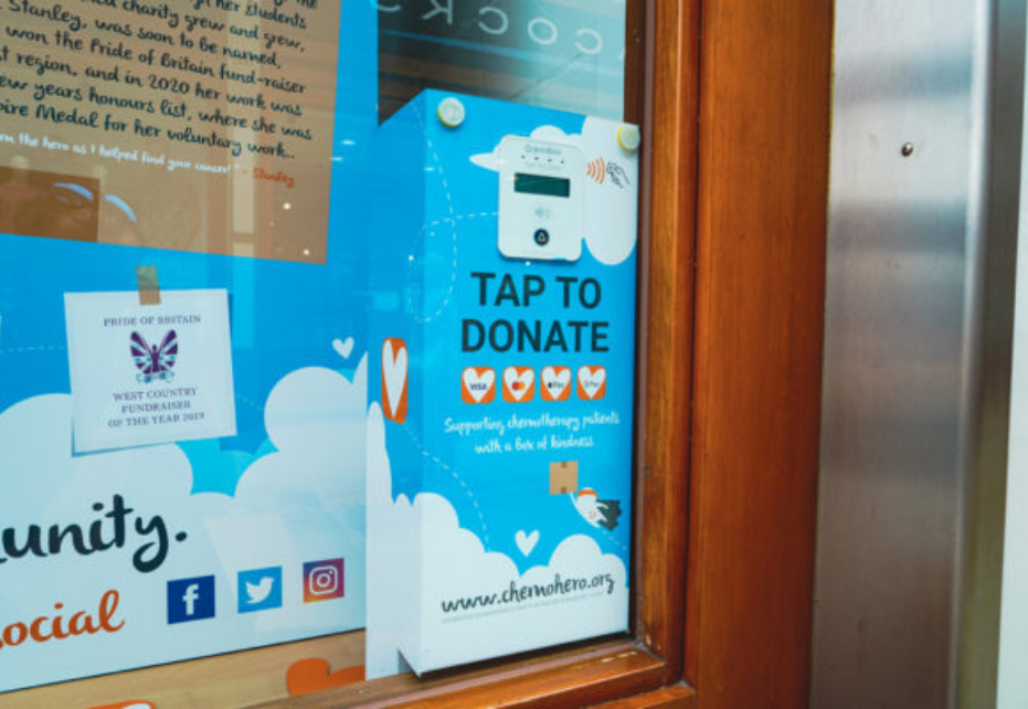 Chemohero Donation station