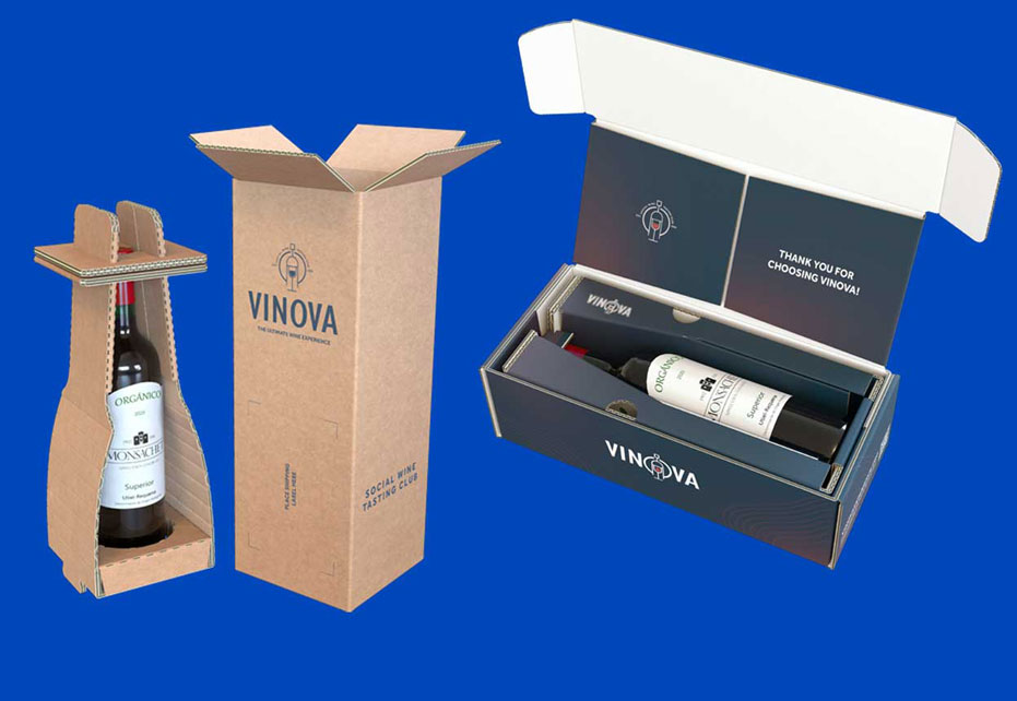 Wine box outlet packaging