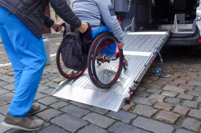 wheelchair accessible car