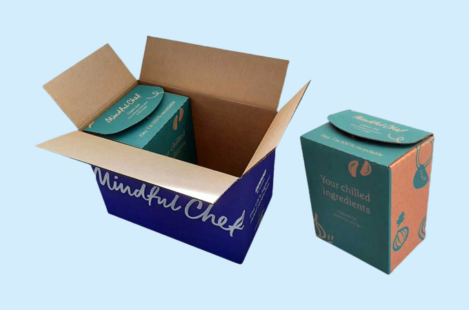 Food packaging, fresh food packaging, food boxes, Meal kit