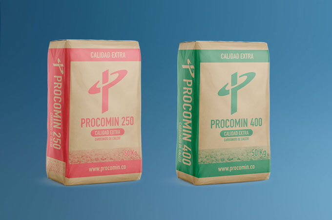 Procomin paper sack packaging