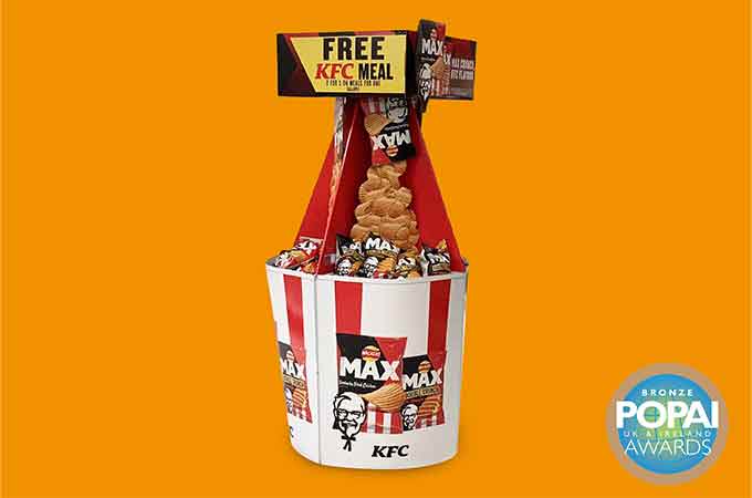 Walkers Max KFC Giant Bucket