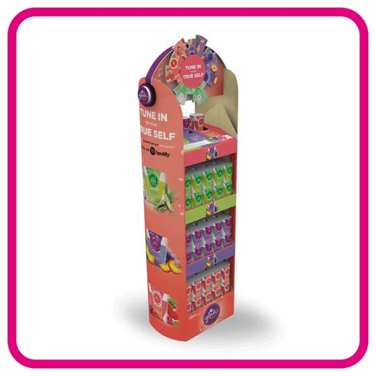 Free Standing Display Unit (FSDU) for Household Cleaning Products