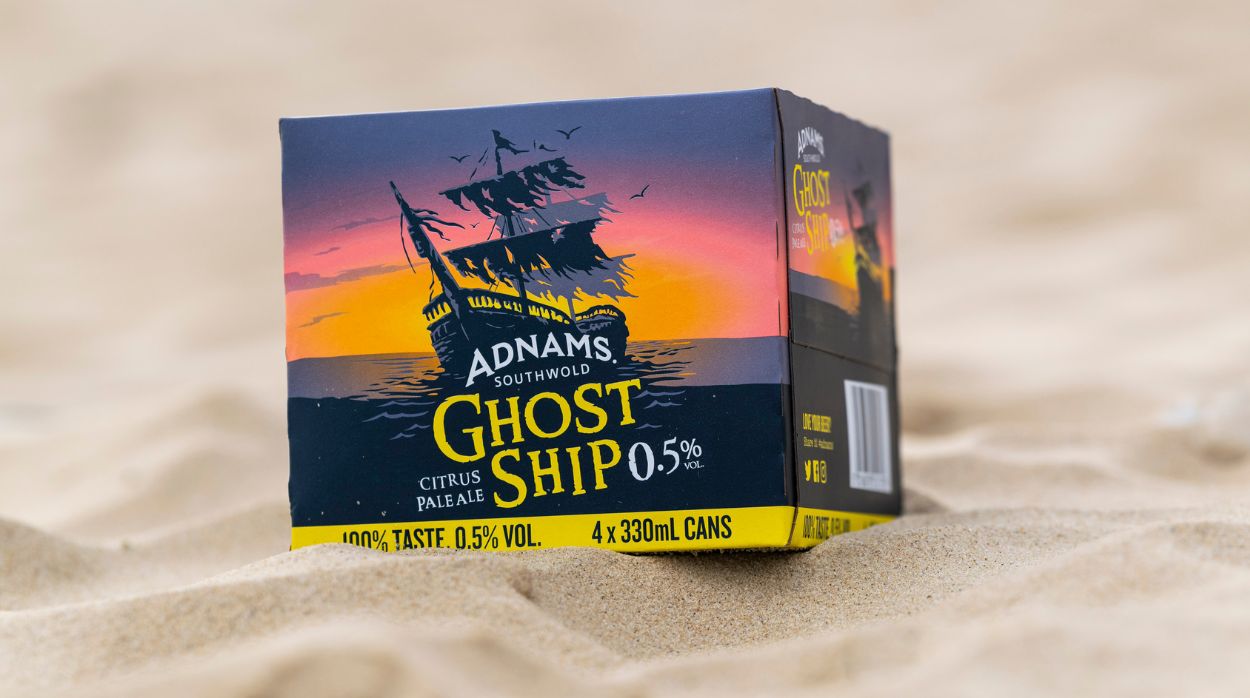 Adnams Ghost Ship Low Alcohol Fridge Pack