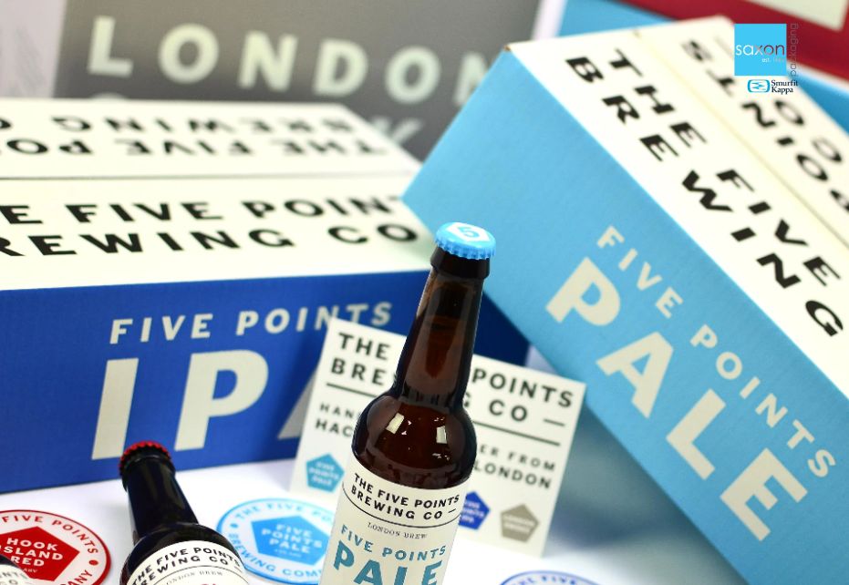 Beer Packaging for The Five Points Brewing Company