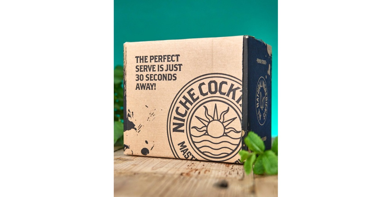 Niche Cocktails eCommerce Packaging