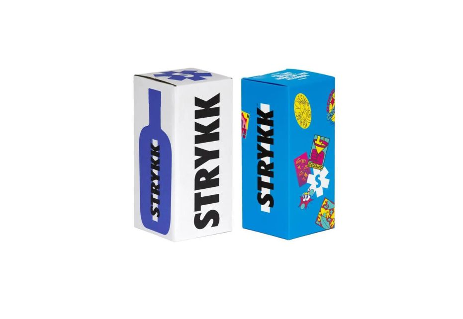Strykk-ingly Good Litho Drinks Packaging