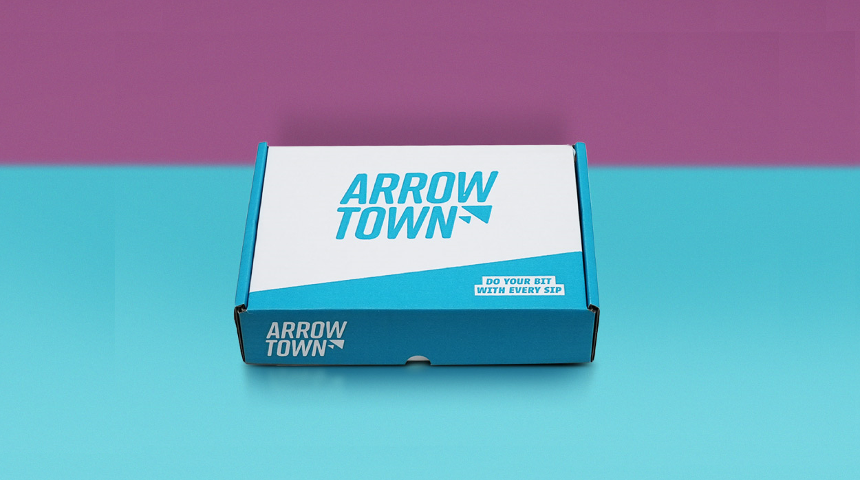 Arrowtown cocktail can packaging box