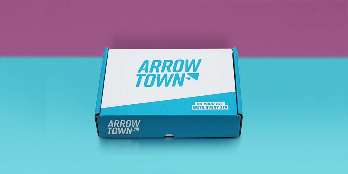 Arrowtown cocktail can packaging box