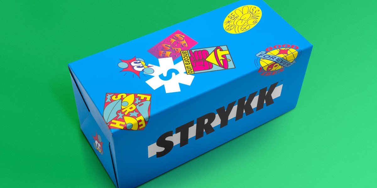 Strykk-ingly Good Luxury Drinks Packaging