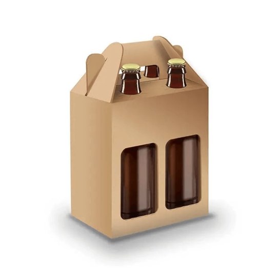 3 beer bottle packaging box