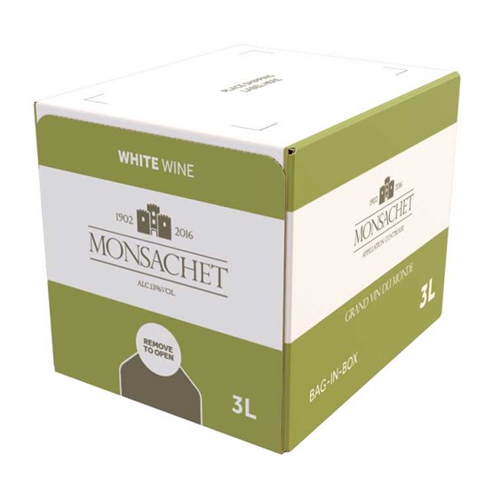 Emballage Bag-in-Box pour vin blanc homologué FFP Amazon