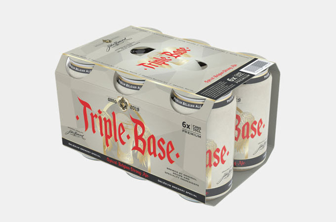 Embalagem de cerveja, pacote de agrupado para latas