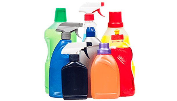 Embalagem para produtos de limpeza doméstica