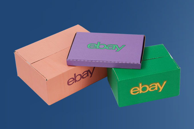 Das Resultat eBay maßgeschneiderte Verpackungen