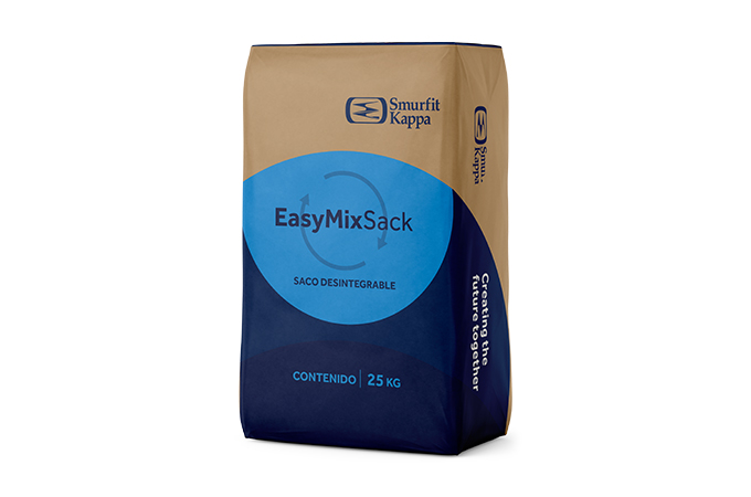 Saco de papel desintegrable EasyMix Sack