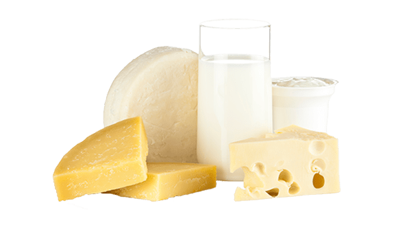 Balení mléčných výrobků