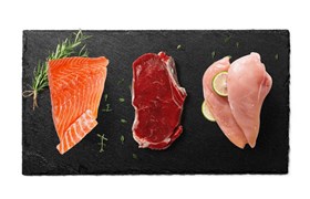 Emballage til kød-, fiske- og fjerkræsprodukter