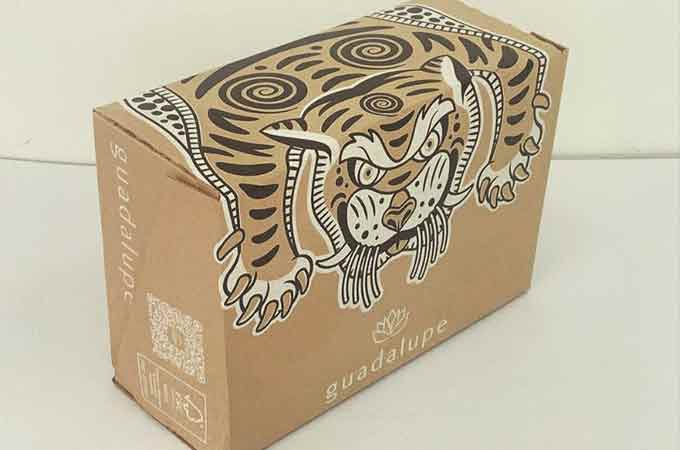 Guadalupe Design eCommerce packaging