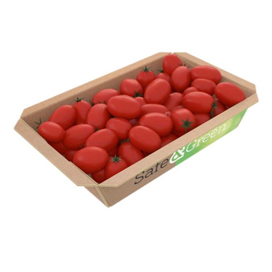 Canastila rectangular para tomates