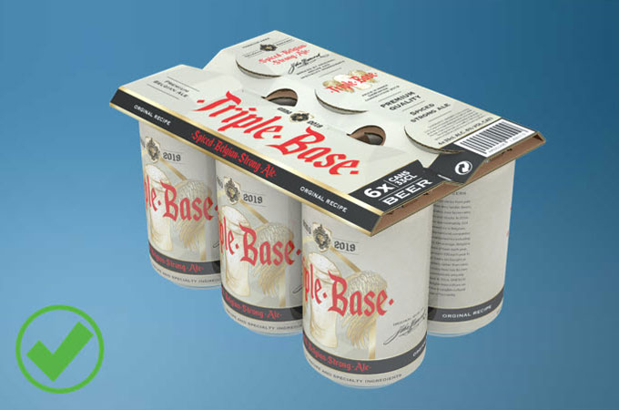 Embalaje multipack sostenible para latas de bebidas | Smurfit Kappa