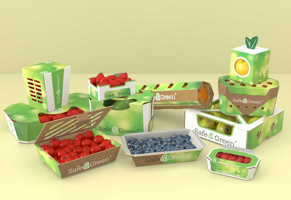 mordedura desinfectar variable Smurfit Kappa lanza “Safe&Green”, un innovador portafolio de barquetas para  los productos agrícolas frescos