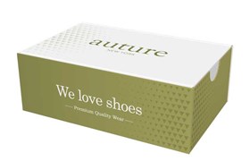 Caja de zapatos de cartón personalizada