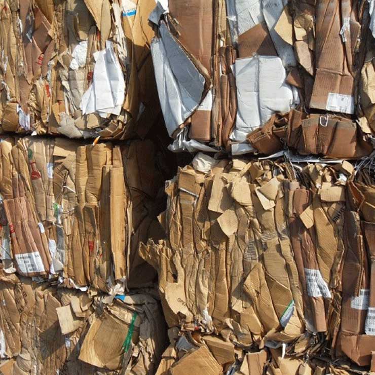 Sistema de relleno de papel: Papel kraft, reciclado y reciclable
