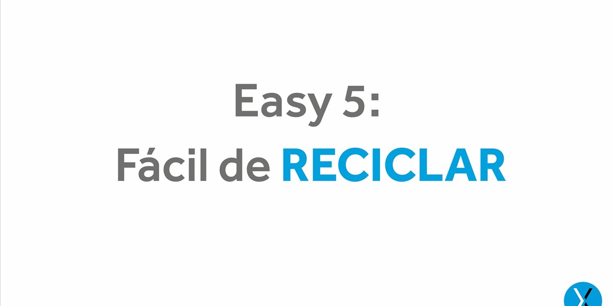 Easy 5 Fácil de reciclar