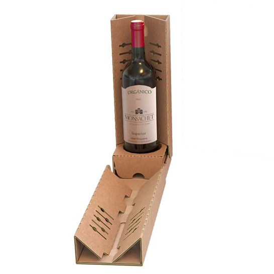 Emballage carton pour 6 bouteilles de vin l DS Smith ePack