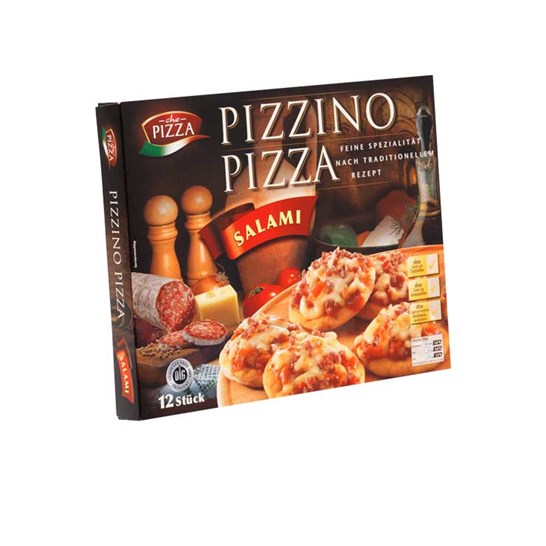 Emballage en carton plat pour les pizzas surgelées