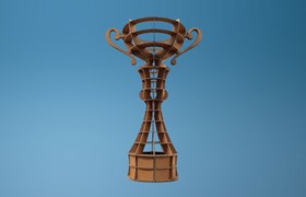 Cardboard Trophy