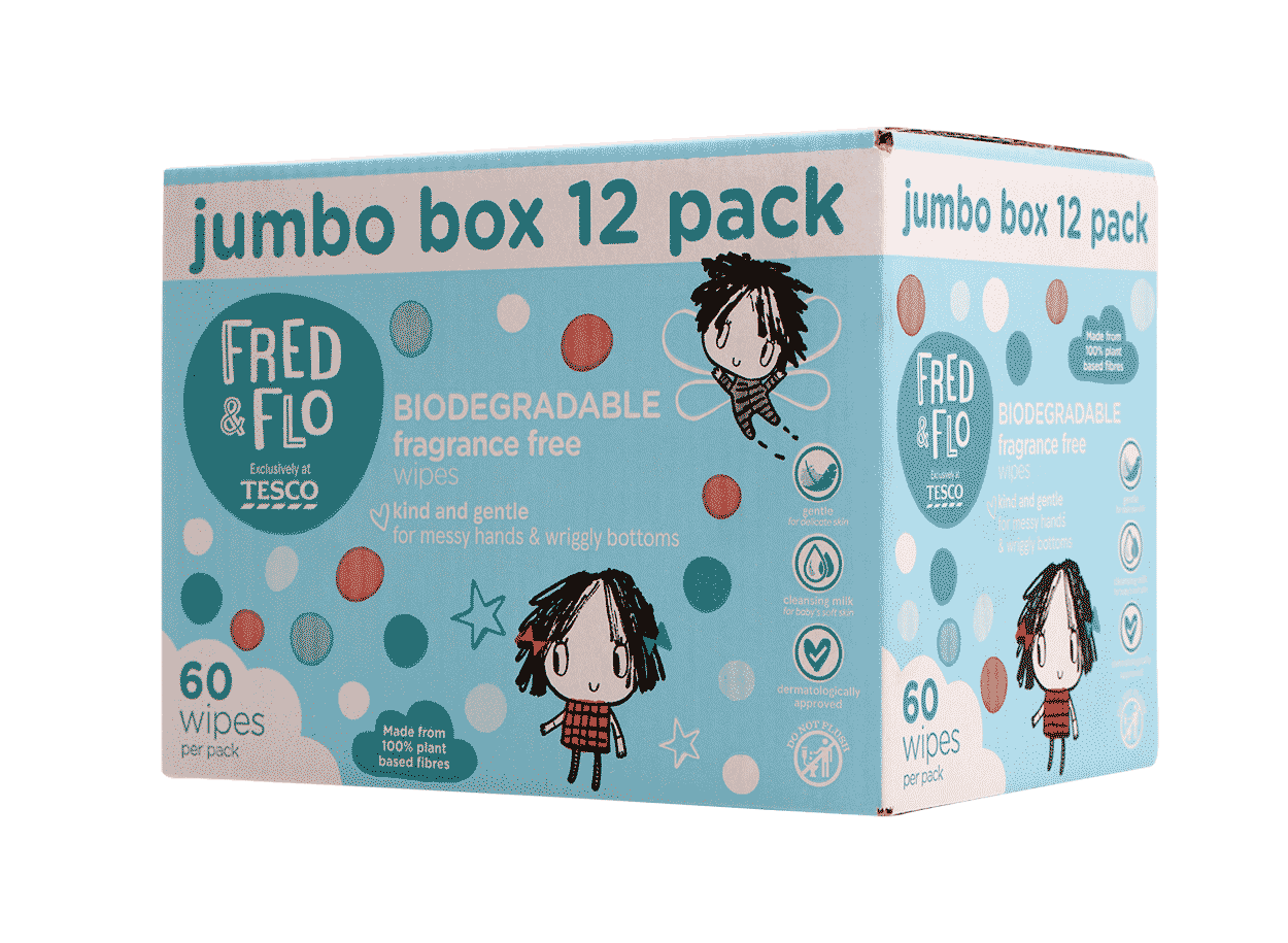 Fred and Flo Jumbo 12 pack 