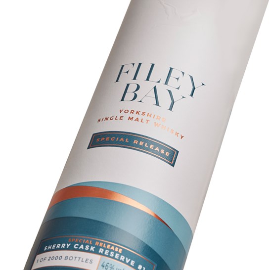 whisky tube packaging - Filey Bay