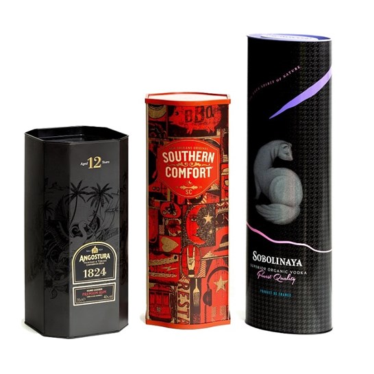 Shaped drinks tube packaging group
