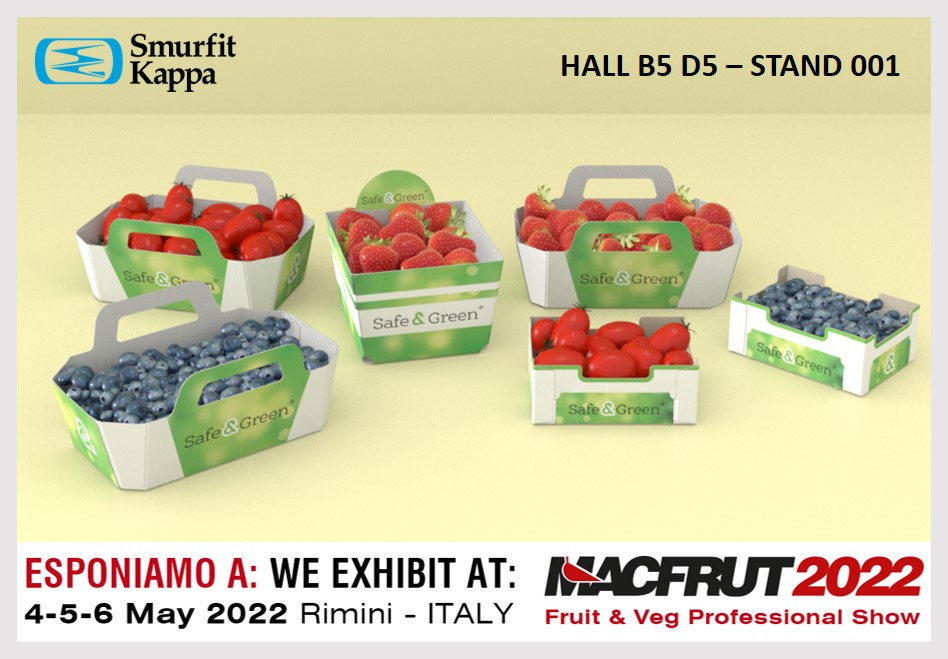 Vaschette Safe and Green e stand Macfrut