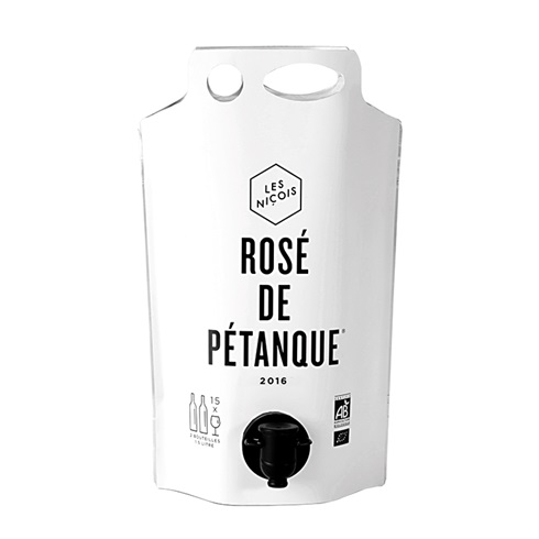 Pouch 1,5L di vino Rosé de Pétanque Les Nicois