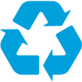 Symbole du recyclage 