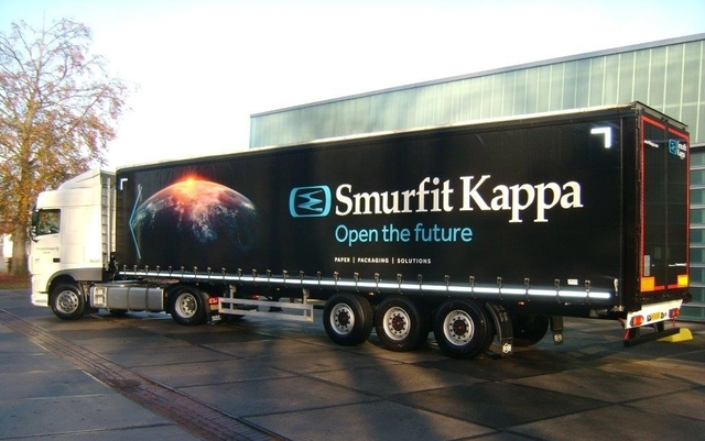 Camion Smurfit Kappa