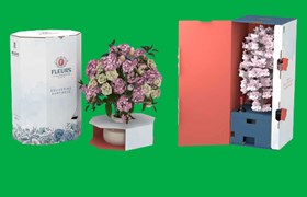 blomster emballasje, blomster bokser