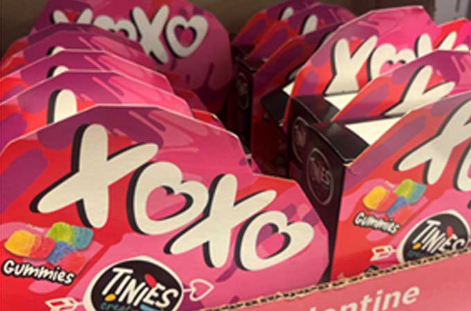 Cukierki XOXO firmy Colombina