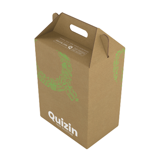 Transporter pudełko e-Commerce na żywność