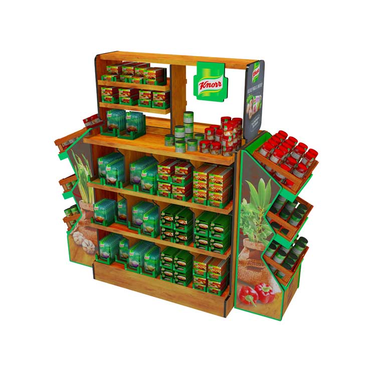 Instore Display|Ilha promocional|Conservas|Smurfit Kappa